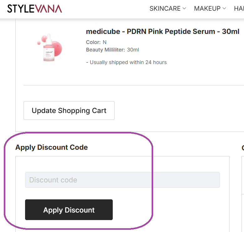 Stylevana promo code