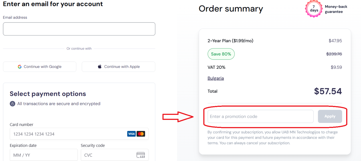 MysteriumVPN promo code
